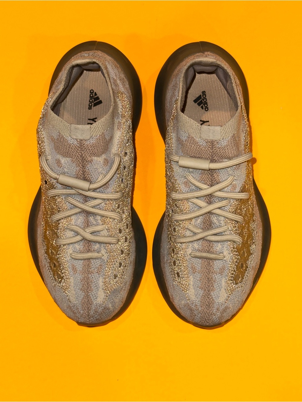 Adidas Yeezy Boost 380 Pepper Non-Reflective Brown FZ1269 Primeknit Sneaker 5.5